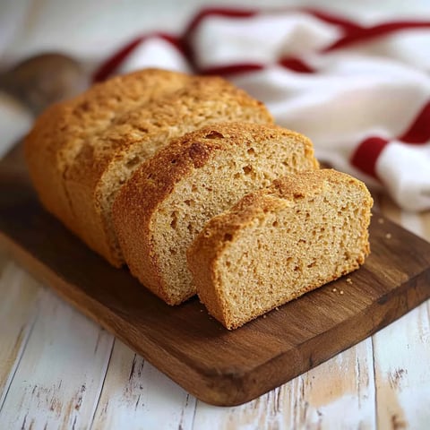Pão de almôndegas em uma toalha.